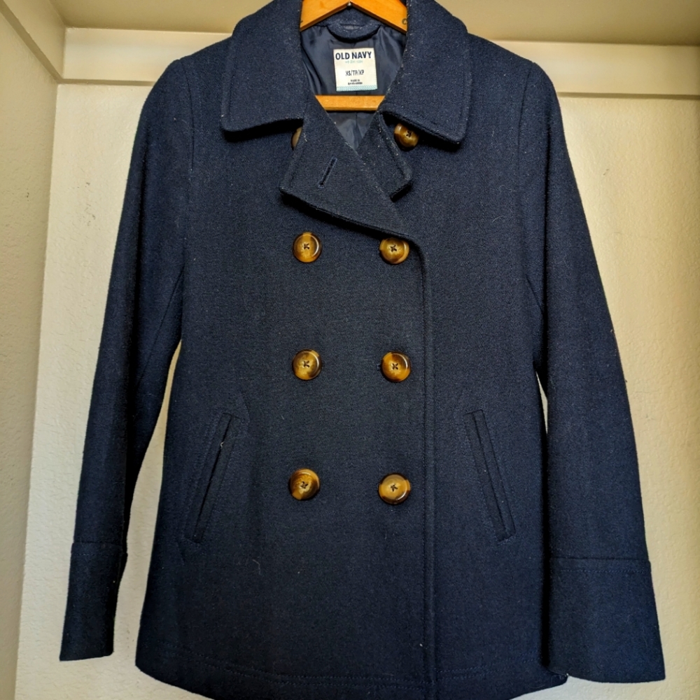 Navy Blue Peacoat